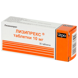 Купить Лизипрекс таб 10мг №30