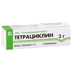 Купить Тетрациклин мазь глазн 1% 3г