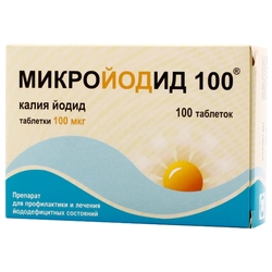 Купить Микройодид 100 таб 100мкг №100