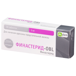 Купить Финастерид-OBL таб ппо 5мг №30