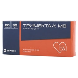 Купить Тримектал МВ таб ппо модиф высвоб 35мг №60