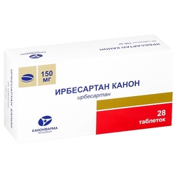 Купить Ирбесартан-Канон таб 150мг №28