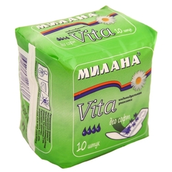 Купить ПРОКЛАДКИ МИЛАНА VITA УЛЬТРАТОНКИЕ N10 ДЕО СОФТ
