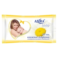 Купить Амра салфетки влаж д/детей №48