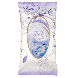 Купить САЛФЕТКИ ВЛАЖНЫЕ PREMIAL LA FLEUR ОЧИЩАЮЩИЕ АРОМАТЕРАПИЯ ФИАЛКА N15 УП