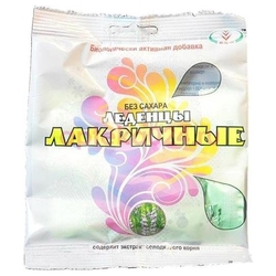 Купить ЛЕДЕНЦЫ ЛАКРИЧНЫЕ Б/САХАРА 50,0