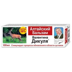 Купить В.Дикуль Алтайский бальзам д/суставов 100мл