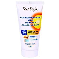 Купить КРЕМ СОЛНЦЕЗАЩИТНЫЙ Д/ЛИЦ/ДЕКОЛЬТ SPF-30 75МЛ/ТУБ