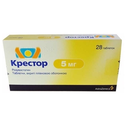 Купить Крестор таб ппо 5мг №28